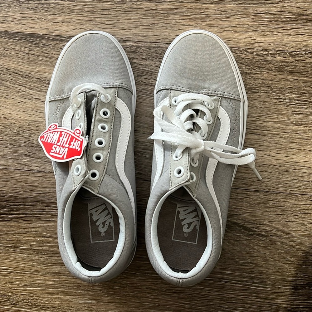 Vans Old Skool Shoe Gray